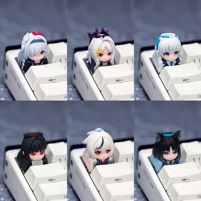 Blue Archive Character Resin Keycap Anime Artisan Keycap