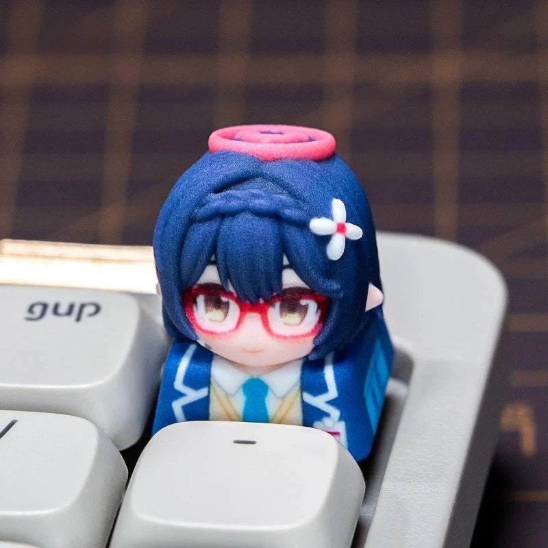 Blue Archive Character Resin Keycap Anime Artisan Keycap