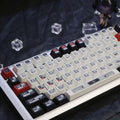 futuristic-pbt-keycap-set-featuring-black-white-and-red-space-exploration-design-for-custom-mechanical-keyboards-and-sci-fi-gaming-setups
