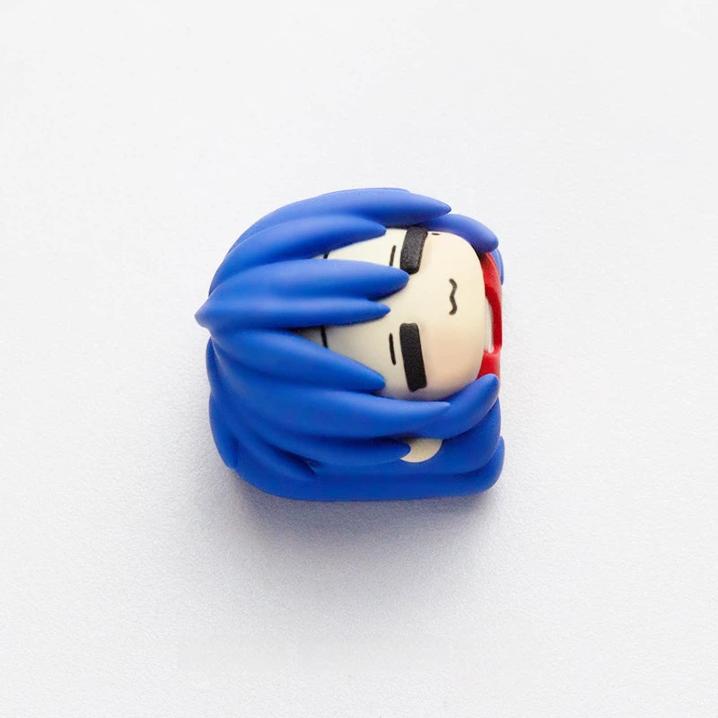 handmade-layered-epoxy-resin-anime-keycap-with-three-dimensional-character-effect-and-polished-surface