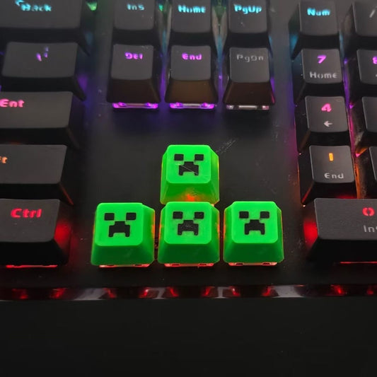 Minecraft Artisan Keycap 3D Printed Custom Keycap