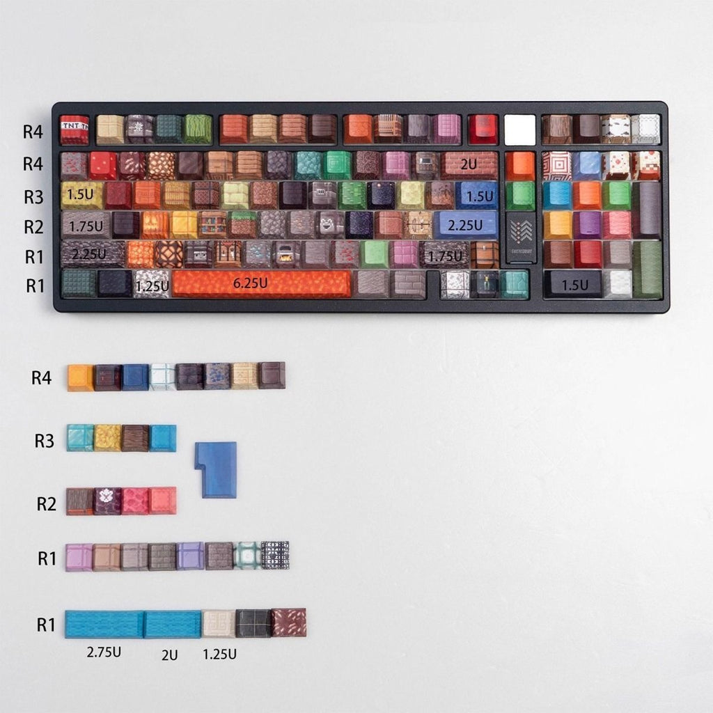 durable-pbt-keycaps-with-dye-sublimation-pixel-art-printing-and-textured-surface-for-long-lasting-mechanical-keyboard-use