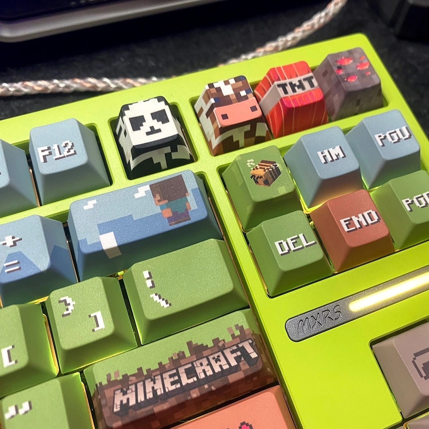 Minecraft keycap Set MC Set for Minecraft keyboard – AiheyStudio