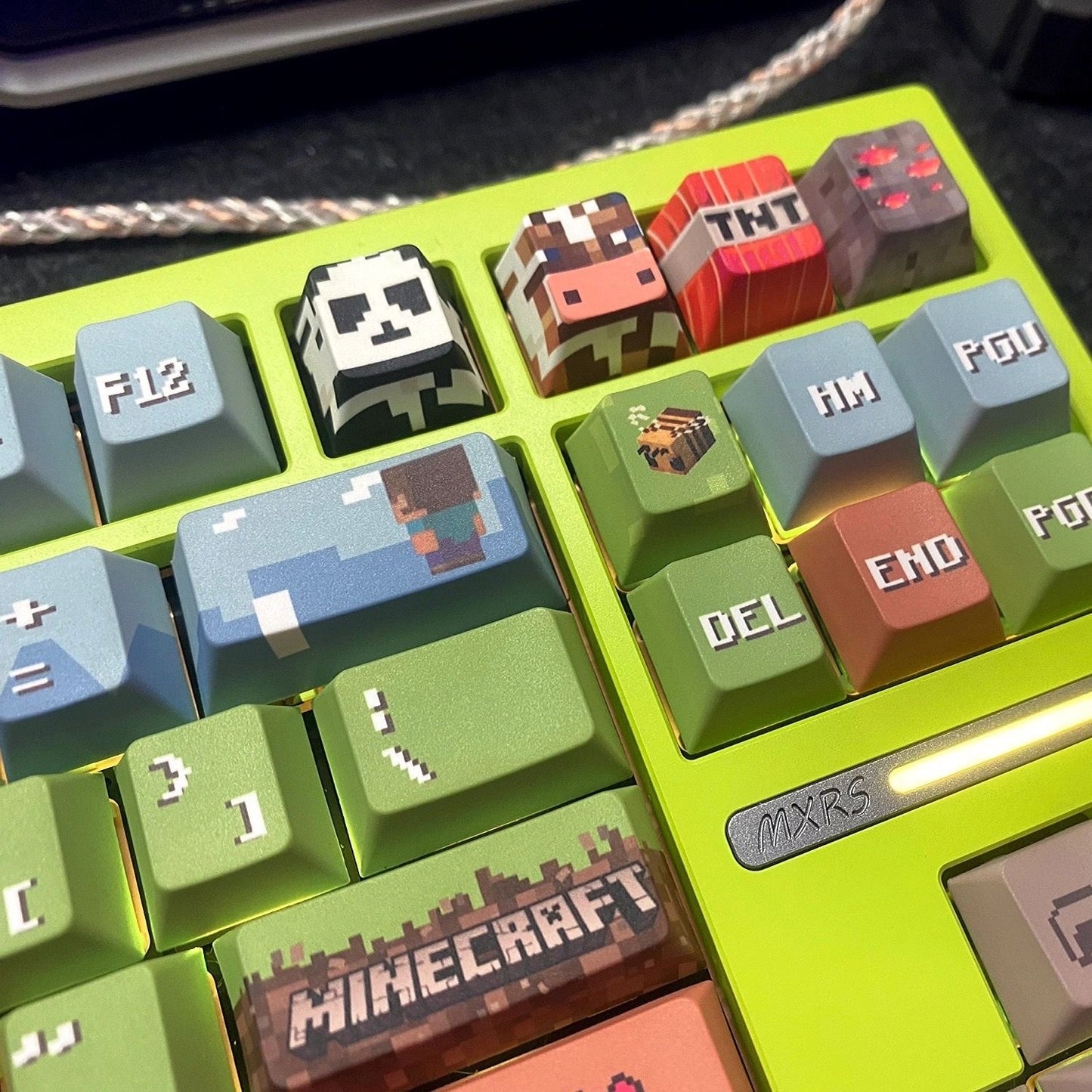 Minecraft keycap Set MC Set for Minecraft keyboard