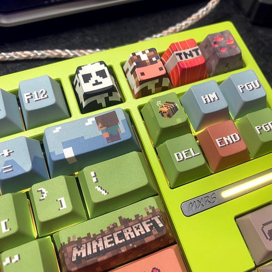 Minecraft keycap Set MC Set for Minecraft keyboard