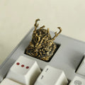 Oriental Dragon artisan keycap collection featuring detailed mythical dragon designs for mechanical keyboards and collectors