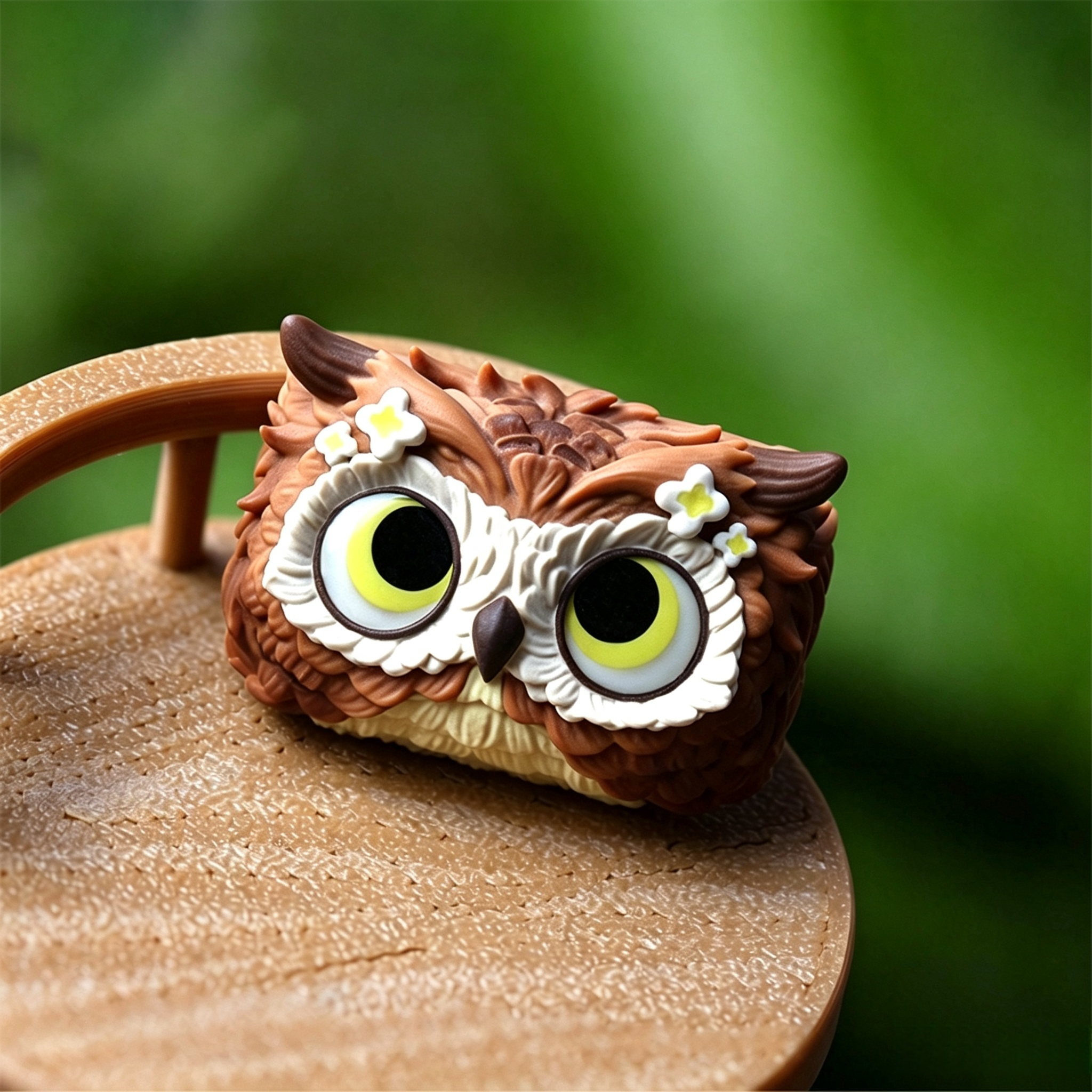 detailed-owl-epoxy-resin-keycap-with-layered-3d-effect-texture-and-hand-polished-finish-for-mechanical-keyboard-setup