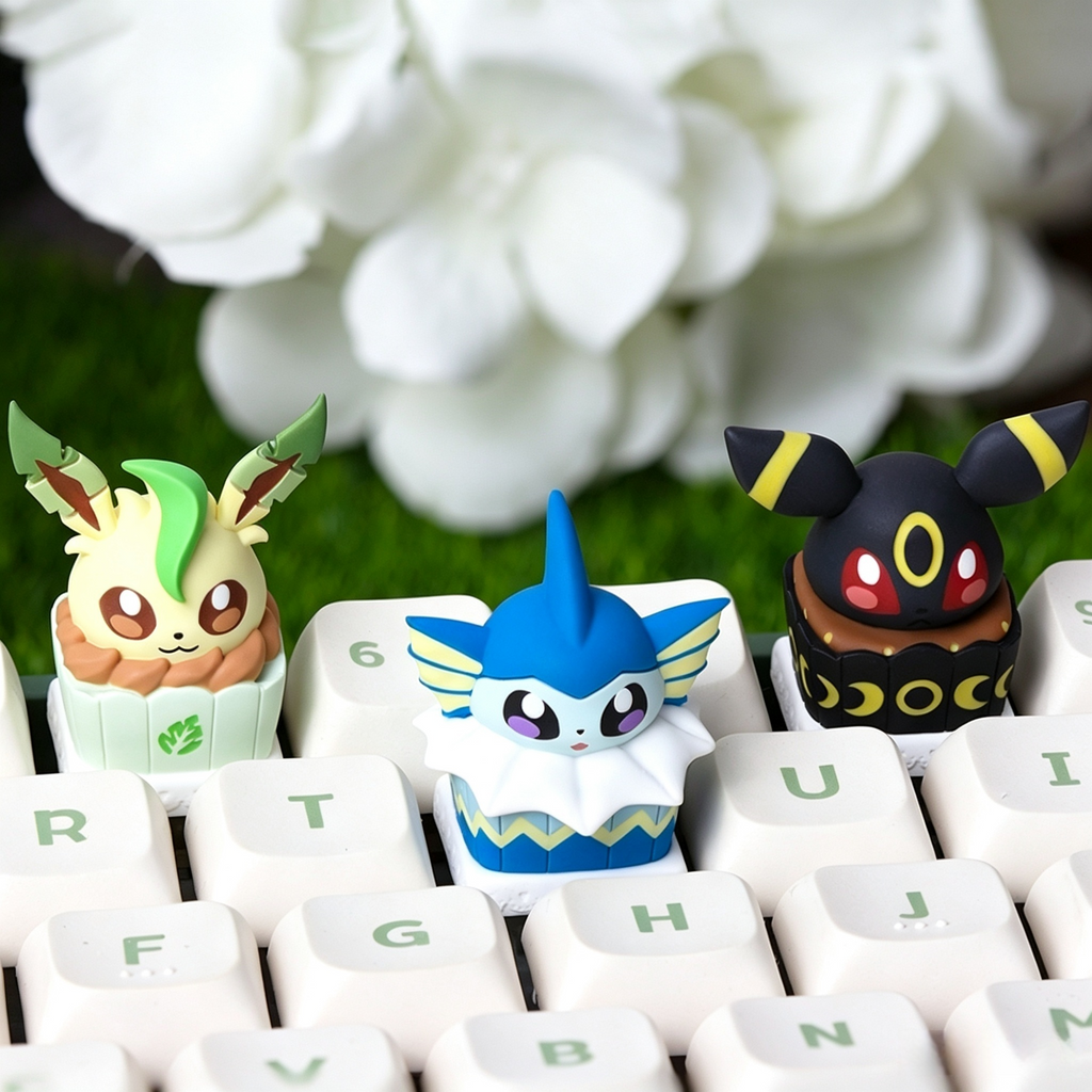 Detailed-handmade-epoxy-resin-keycap-featuring-3d-pokemon-character-design-with-polished-finish-and-layered-effects