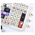 Pokémon pixel art PBT keycap set with retro character designs
