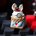 red-bow-rabbit-resin-keycap-with-cute-fantasy-animal-design-and-layered-epoxy-resin-craftsmanship