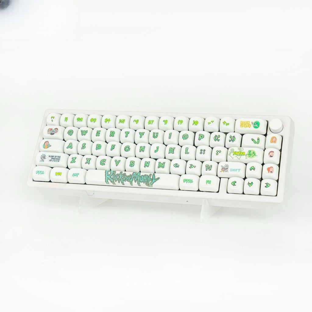 rick-and-morty-themed-keycaps-with-alien-creature-icons-portal-symbols-and-funny-cartoon-novelty-design-details