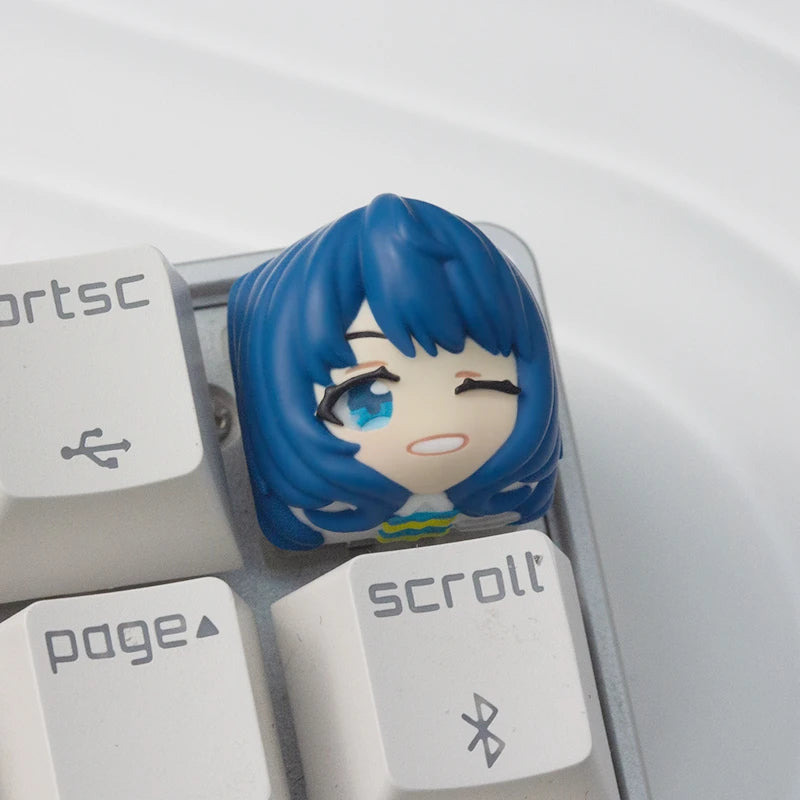 Yuna Osanami artisan keycap from Makeine: Too Many Losing Heroines!